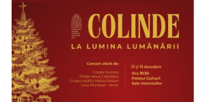 Colinde la lumina lumanarilor – fotografie eveniment cultural realizată de Fly Moments